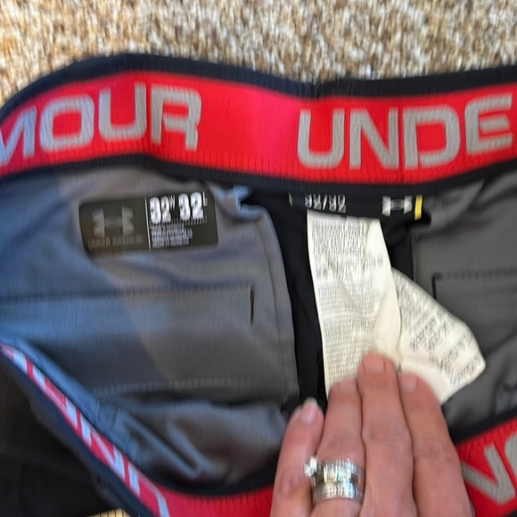 UNDER Armour Golf Pant - Dress - 32 x 32 Men Black - Picture 3 of 4